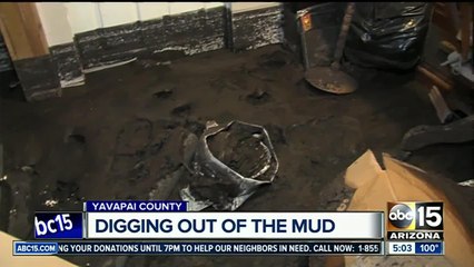 Flash flood causes evacuations in Mayer