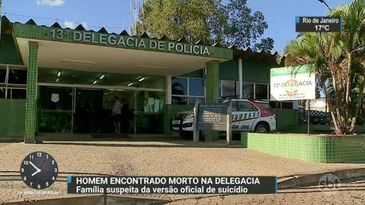 Homem é encontrado morto em delegacia do Distrito Federal