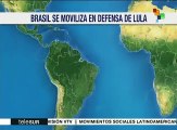 Movilizaciones en todo Brasil en defensa de Luiz Inácio Lula da Silva
