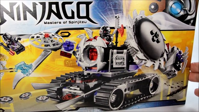 LEGO® Ninjago Rebooted Destructoid Mech 70726 Speed Build w/ Zane General Cryptor & Mindro