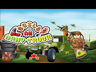Car games 2017 Build an Army Truck Kids Games