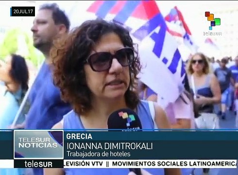 Grecia: empleados turísticos exigen mejores condiciones laborales