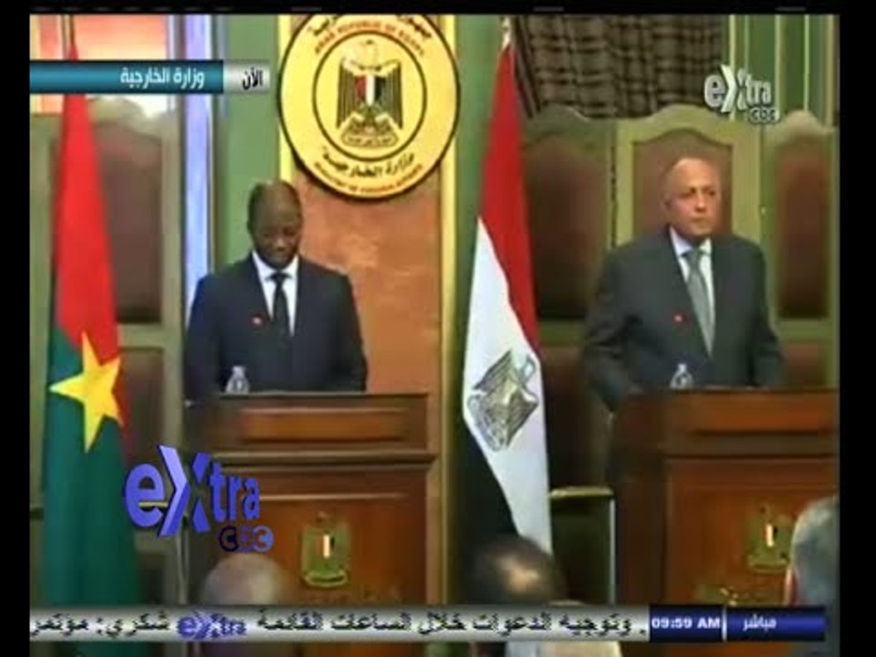 #غرفة_الأخبار | شكري يشدد على ضرورة التكاتف للقضاء على الإرهاب