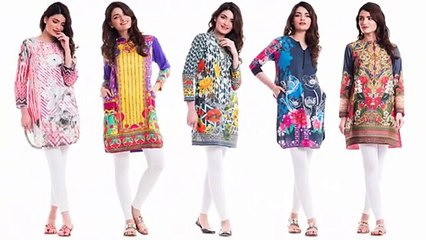 Alkaram Studio Digital Printed Kurta Collection 2017