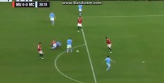 Aguero Amazing Chance -Manchester United Vs Manchester City  0-0  21/07/2017  HD