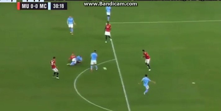 Aguero Amazing Chance -Manchester United Vs Manchester City 0-0 21/07/2017 HD