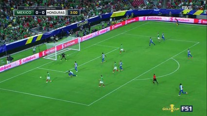 Pizarro R. Goal - Mexico 1-0 Honduras - 20.07.2017 Gold Cup - Play Offs