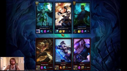 League of Legends Kayle 3v3 A.I. Easy FWotD