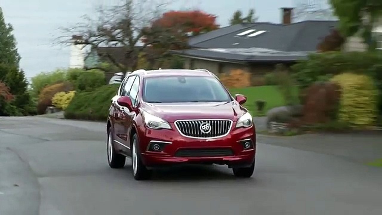 2018 Buick Envision exterior, design, cabin, on the road
