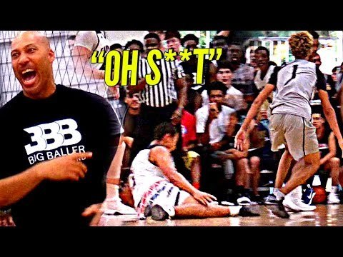 LaMelo Ball DESTROYS Defender's ANKLES In Big Ballers CRAZY GAME vs Gamepoint Elite! LaVar WILDIN