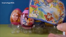 Kinder Joy Überraschungseier Disney Barbie Uova Apertura RIO2 Surprise Eggs Unboxing