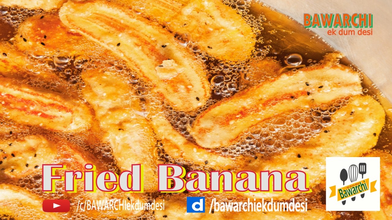 Fried Banana | Homemade fried Bananas