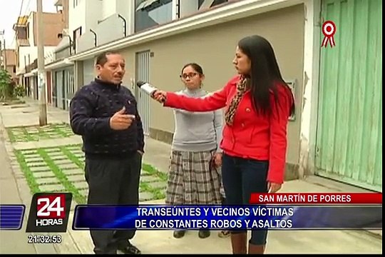SMP: transeúntes y vecinos denunciaron ser víctimas de constantes robos