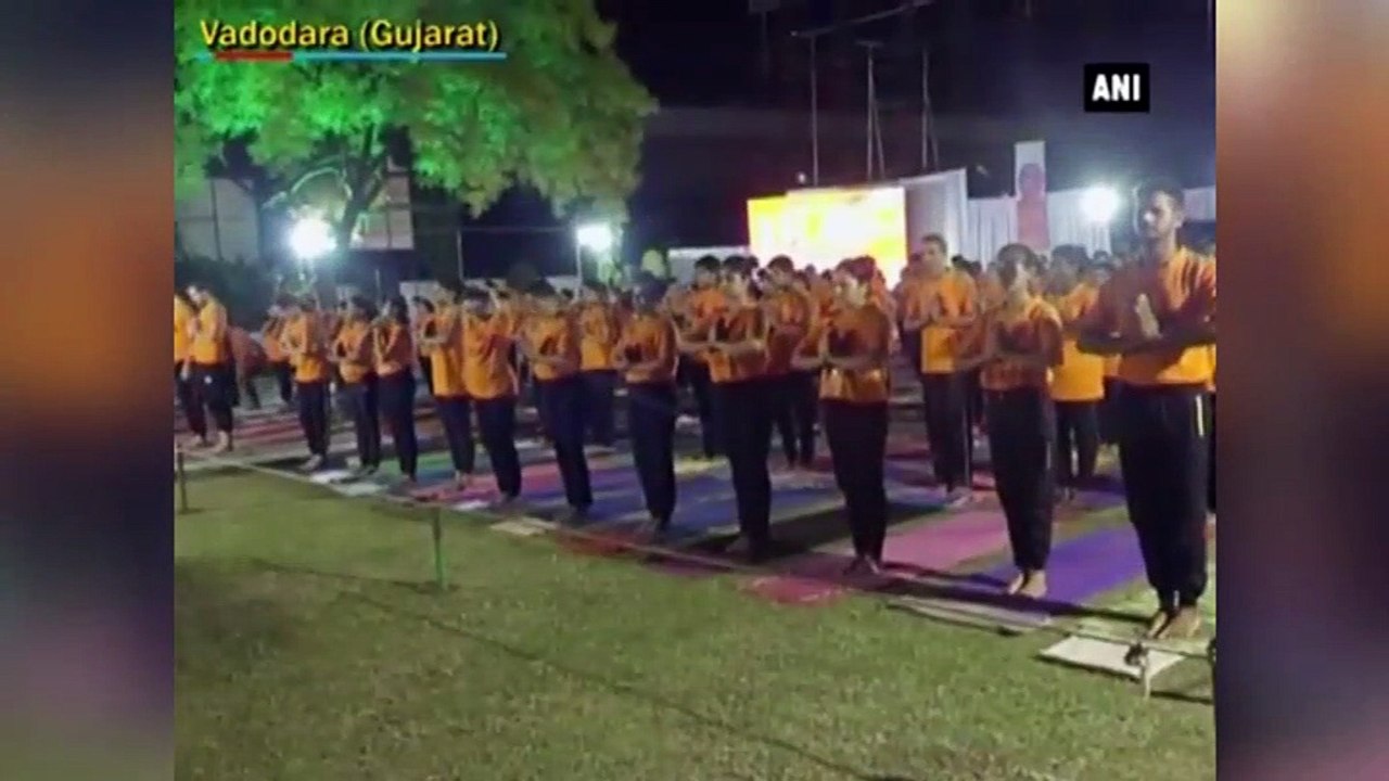 275 People perform 108 Surya Namaskars to Set Record