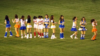 息が合わないwパ・リーグのチアの縄跳びがめちゃめちゃ酷いwwwwwwwwwwwwwwww