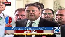 Nawaz Shraif is Starting Point of Accountability-Fawad Ch Media talk outside SC