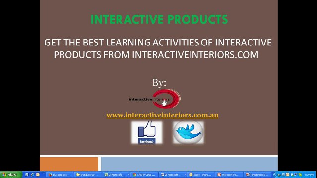 Get The Best Learning Activities Of Interactive Products From Interactiveinteriors