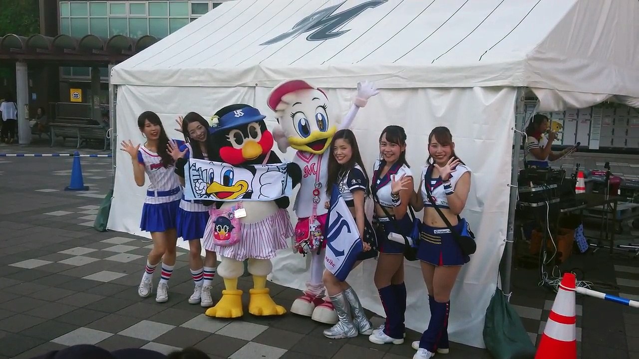 20170714 幕張 マイナビ オールスター前日イベント 記念撮影 海浜幕張駅前