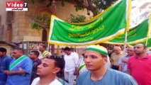 مسيرة للطرق الصوفية بالإسكندرية احتفالا بمولد المرسى أبو العباس