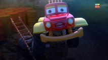 Monster Truck Dan | Halloween Night | Scary Monster Trucks | Scary car cartoons