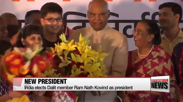 India elects 'untouchable' class member Ram Nath Kovind as president