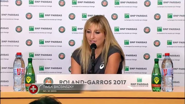 Timea Bacsinszky terms Roland Garros run as magic
