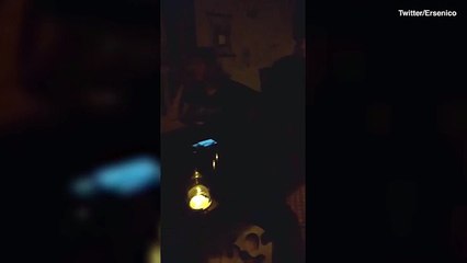 Moment earthquake shakes entire house off south west coast of Turkey