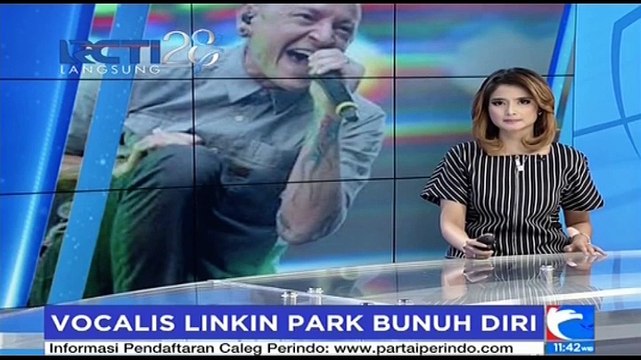 Waduh! Vokalis Linkin Park Bunuh Diri