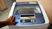 LG WASHING MACHINE - TOP LOAD 6.2 Kg - Video