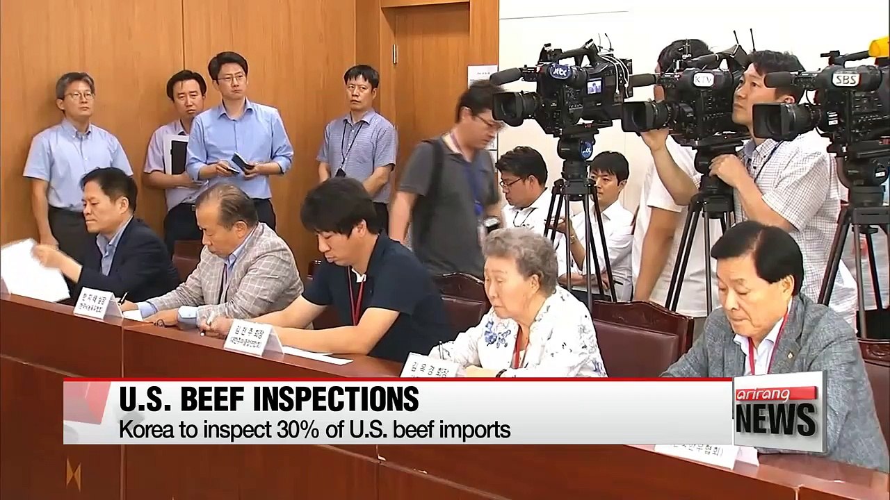 Korea strengthens inspections on American beef due to mad cow disease scare