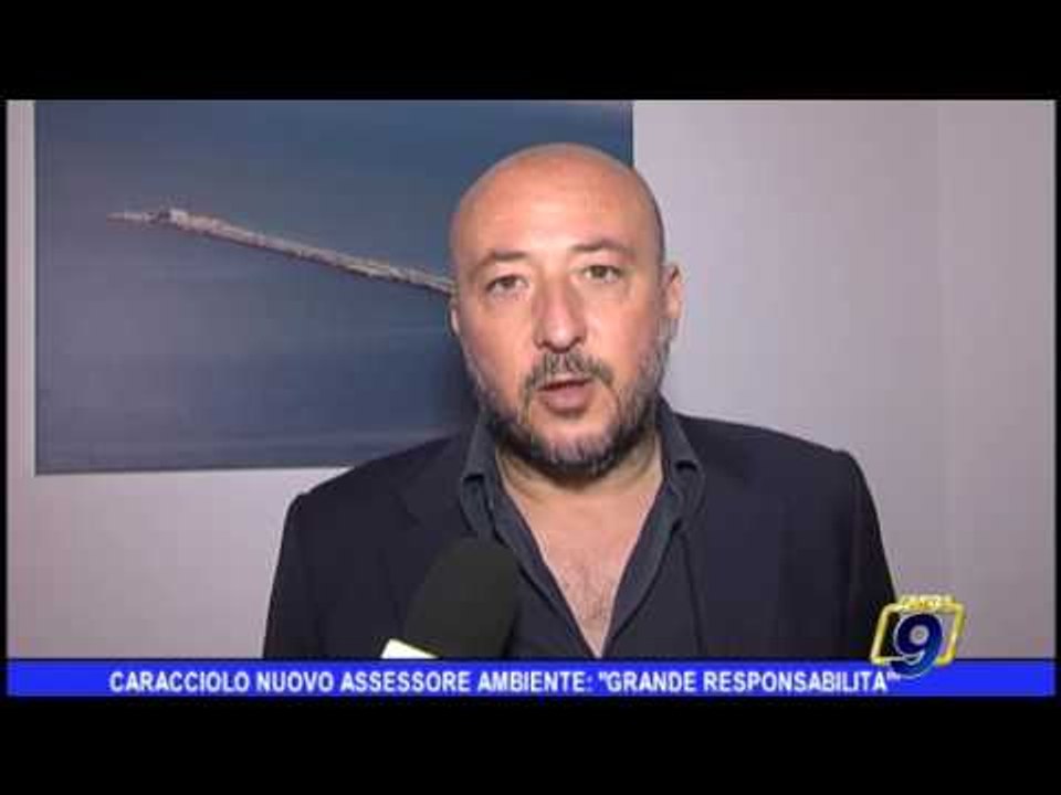 Caracciolo nuovo assessore regionale all'Ambiente: "Grande responsabilità"