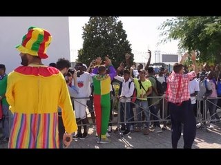 Migranti, cento giovani ospiti al Pareo Park di Licola (20.07.17)