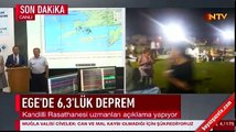 Kandilli'den deprem sonrası açıklama