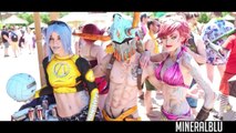 THIS IS COLOSSALCON 2017 COSPLAY POOL PARTY MUSIC VIDEO DJI OSMO MAVIC PRO CANON G7X