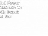UpStart Battery for Bosch 24 Volt Power Tools 24V 1300mAh  Compatible with Bosch BAT240