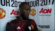 Interviews with Jose Mourinho & Romelu Lukaku - Manchester United 2-1 Real Salt Lake