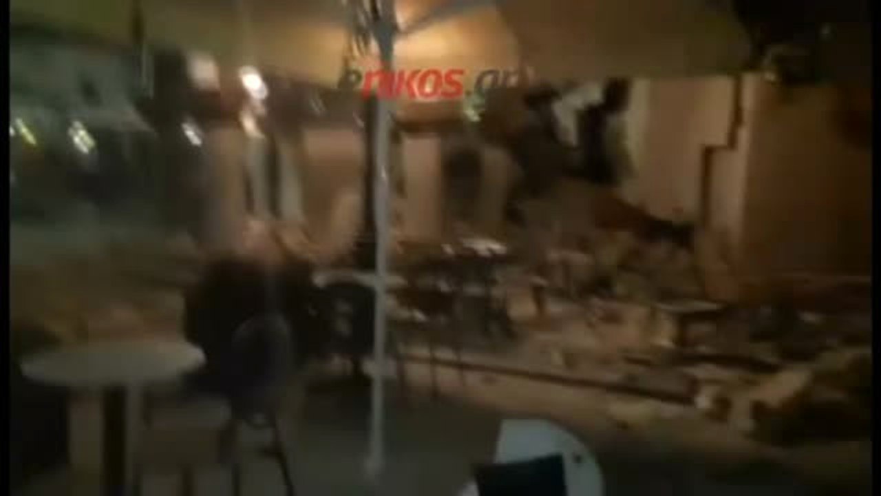 Kos'ta Deprem Sonrası Görüntüler