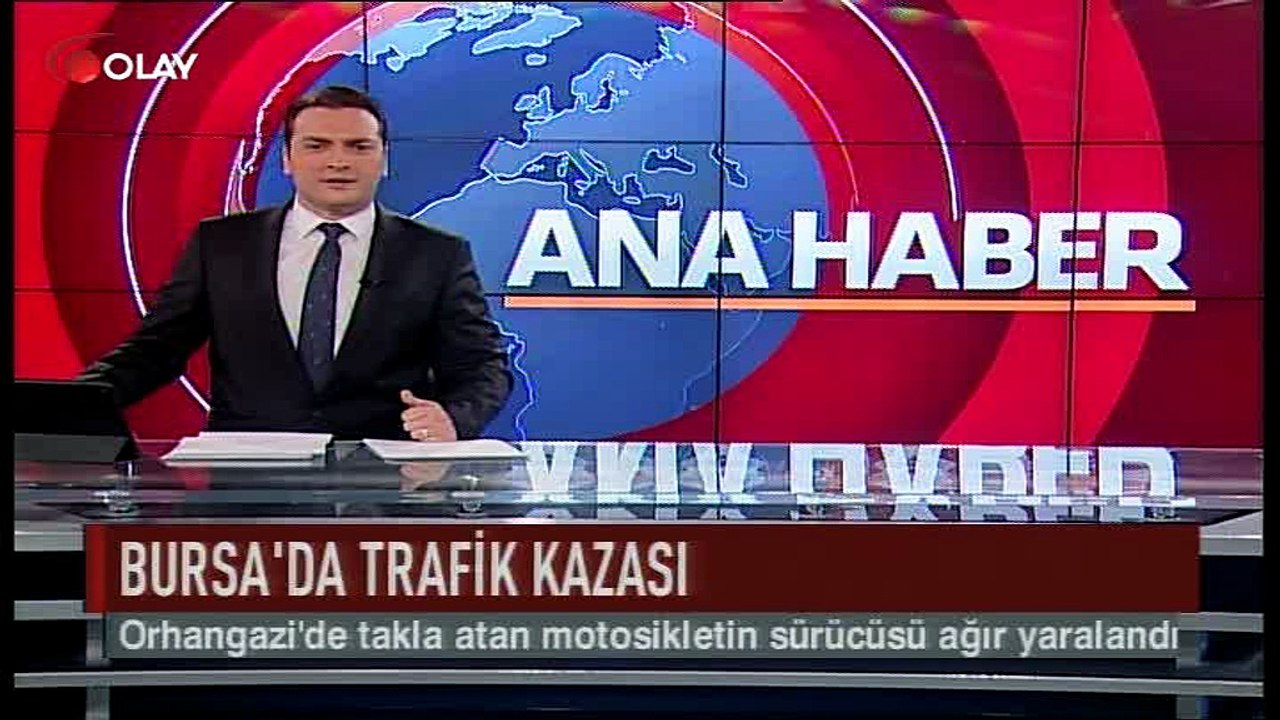 Bursa'da motosiklet takla attı! Sürücüsü... (Haber 20 07 2017)