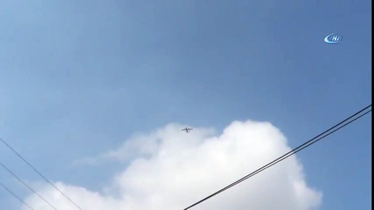 Amanos Dağları'nda Orman Yangını