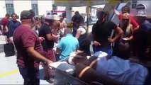 Kos'ta Depremde Yaralanan Vatandaş Ambulansla Hastaneye Kaldırıld