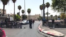 Israil, Mescid-i Aksa Çevresinde Yoğun Güvenlik Önlemleri Aldı (2)