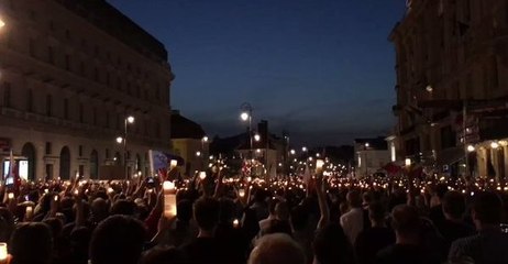 Crowds Gather in Warsaw to Protest Judicial Reforms