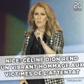 Céline Dion rend un vibrant hommage aux victimes de l'attentat du 14 juillet 2016 à nice