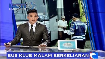 Kemenhub Amankan Bus Klub Malam