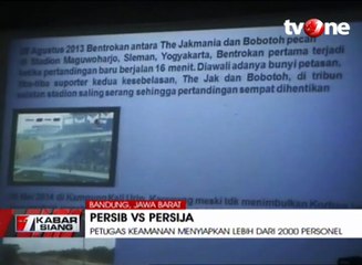 2000 Personel Gabungan Siap Amankan Laga Persib Vs Persija