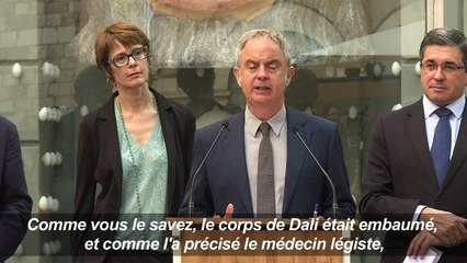 La dépouille de Dali exhumée, 28 ans après sa mort