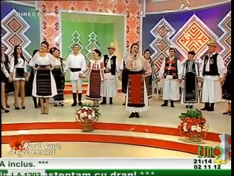 Sirma Granzulea - Am un foc la inimioara (Seara buna, dragi romani! - Etno TV - 02.11.2012)