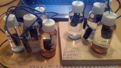 V2 Reaktor CO2 CH3 CUO2 Blei Gans vergleich Test