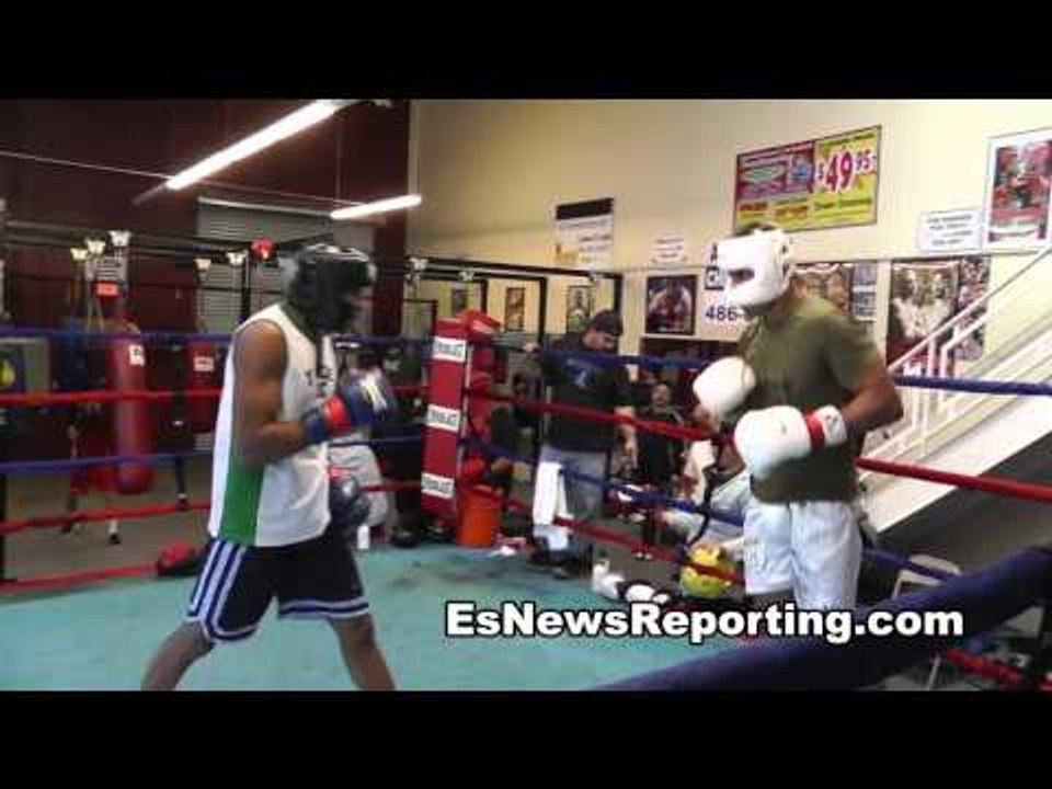 Alfonso Blanco Sparring