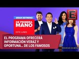 Presentan 'De Primera Mano' nuevo programa de Imagen Televisión